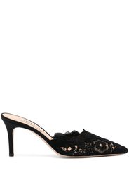 Arteana lace 85mm pointed-toe pumps - Nero