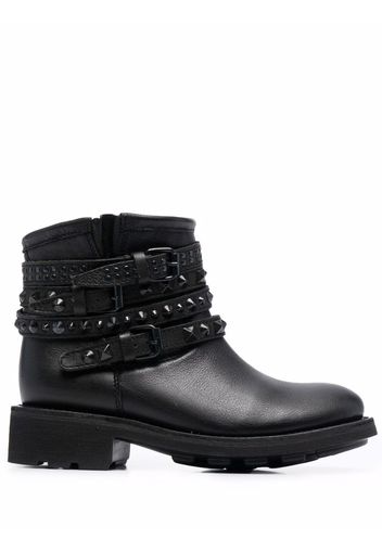 ASH Tatum studded ankle boots - Nero