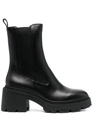 Ash Nico leather Chelsea boots - Nero