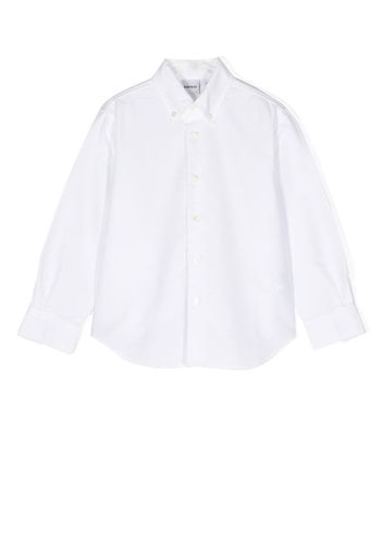 Aspesi Kids long-sleeve cotton shirt - Bianco