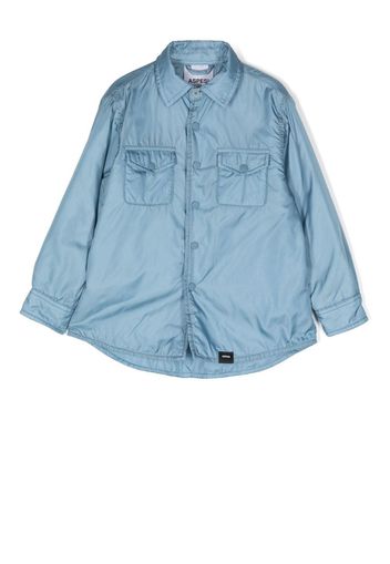 Aspesi Kids button-up shirt - Blu