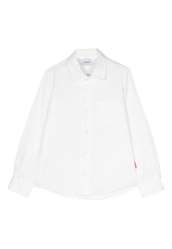 Aspesi Kids chest-pocket cotton T-shirt - Bianco