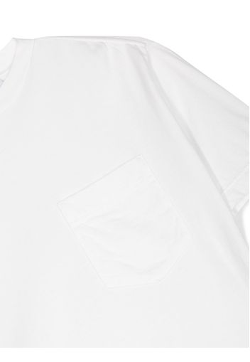 Aspesi Kids chest-pocket cotton T-shirt - Bianco