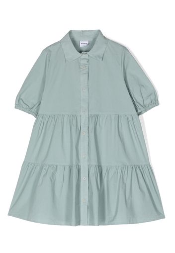 Aspesi Kids short-sleeved shirt dress - Verde