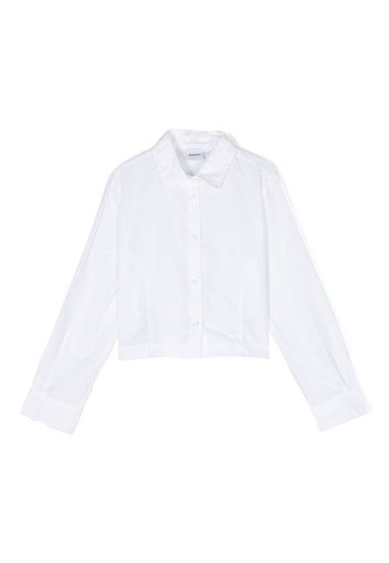 Aspesi Kids button-up long-sleeved shirt - Bianco