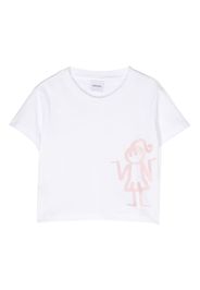 Aspesi Kids graphic-print short-sleeved T-shirt - Bianco