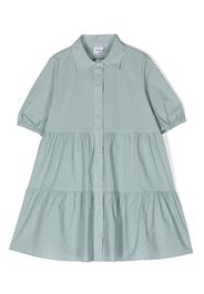 Aspesi Kids short-sleeved shirt dress - Verde