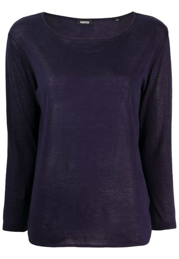 round-neck jumper