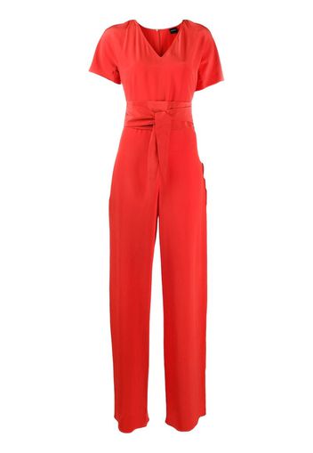 tie-waist jumpsuit