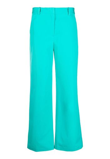 Aspesi high-rise wide-leg trousers - Verde