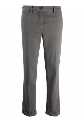 Aspesi mid-rise slim fit trousers - Grigio