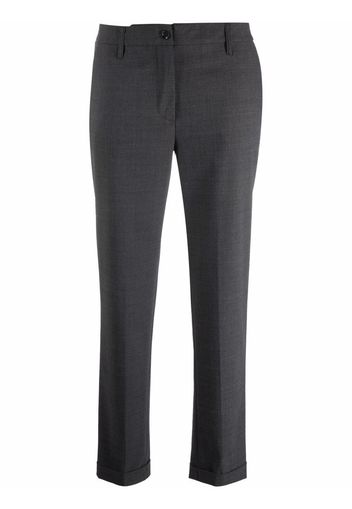 Aspesi slim-fit cropped trousers - Grigio