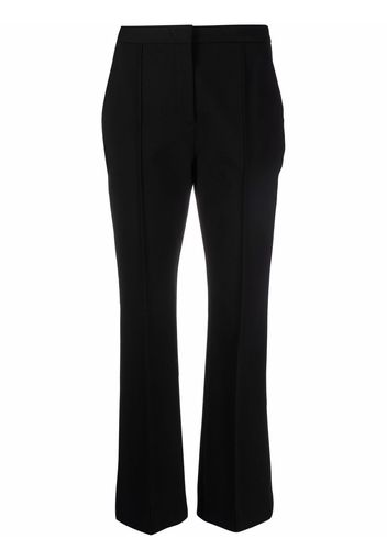 Aspesi piped-trim slim trousers - Nero