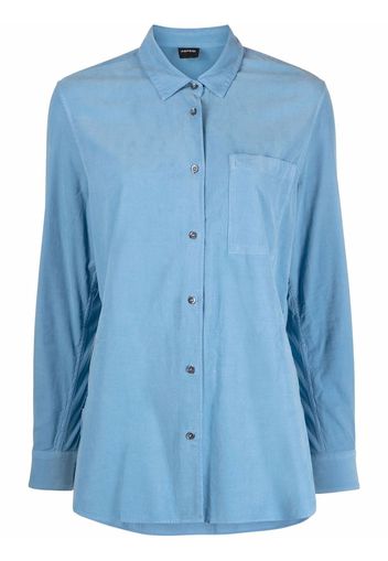 Aspesi long-sleeve cotton shirt - Blu