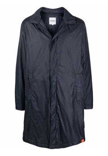 Aspesi hooded parka coat - Blu