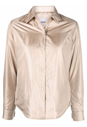 Aspesi padded shirt jacket - Toni neutri