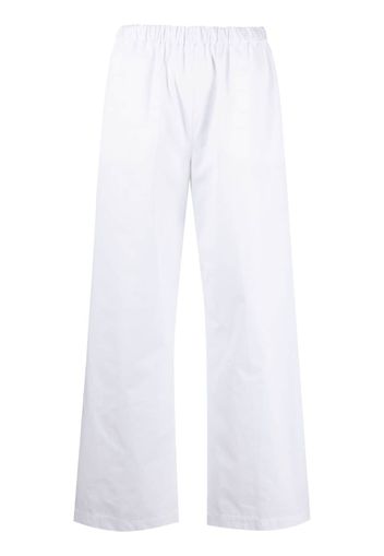 ASPESI poplin straight-leg trousers - Bianco