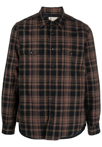 ASPESI Camicia tartan - Marrone