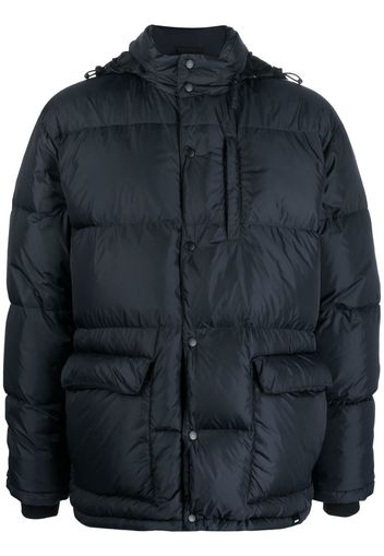 ASPESI hooded padded jacket - Blu