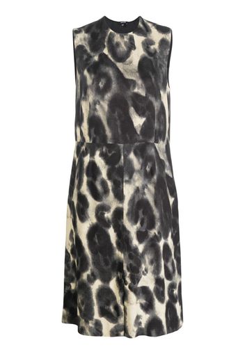 ASPESI graphic-print sleeveless dress - Nero