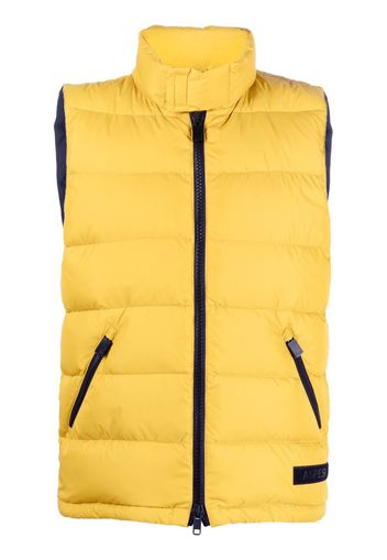 ASPESI padded down gilet - Giallo