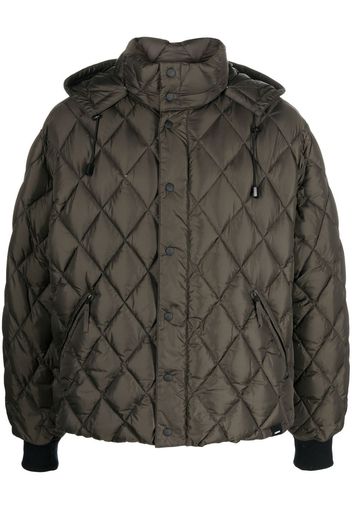 ASPESI padded zip-up coat - Verde