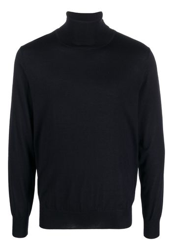 ASPESI roll-neck knitted-jumper - Blu