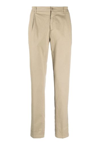 ASPESI pleat-detail straight-leg trousers - Toni neutri