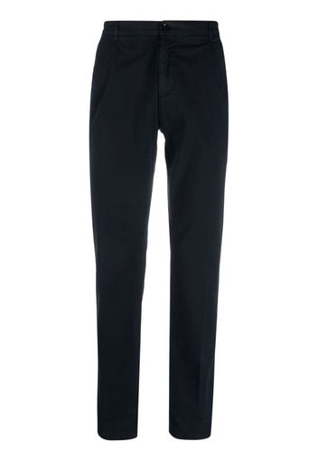 ASPESI pleat-detail straight-leg trousers - Blu