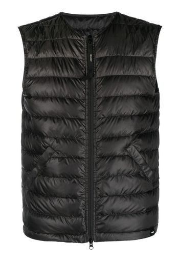 ASPESI quilted down gilet - Grigio