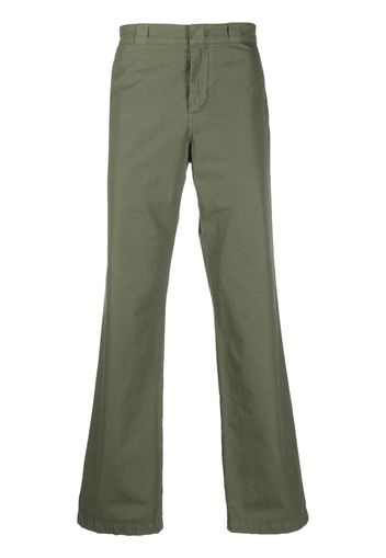 ASPESI straight-leg cotton trousers - Verde