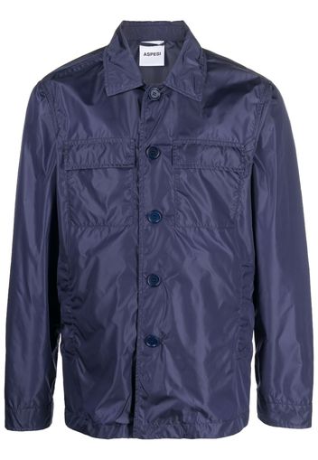 ASPESI buttoned long-sleeve shirt - Blu