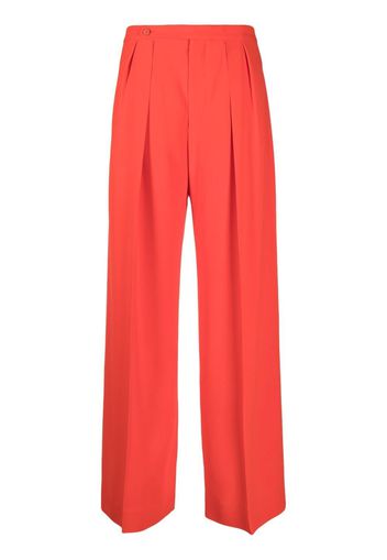 ASPESI tailored wide-leg trousers - Rosso