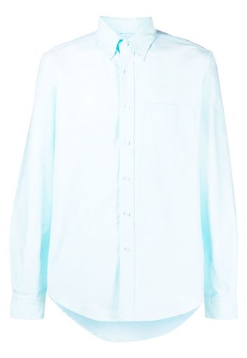 ASPESI chest pocket long-sleeved shirt - Blu