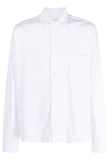 ASPESI long-sleeve cotton shirt - Bianco