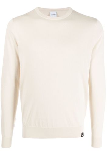 ASPESI long-sleeve fine-knit jumper - Toni neutri