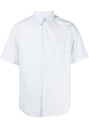 ASPESI short-sleeve cotton shirt - Blu