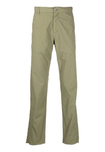 ASPESI straight-leg cotton chino trousers - Verde