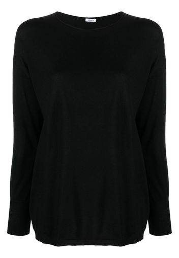 ASPESI fine-knit virgin wool jumper - Nero