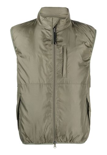 ASPESI padded high-neck gilet - Verde