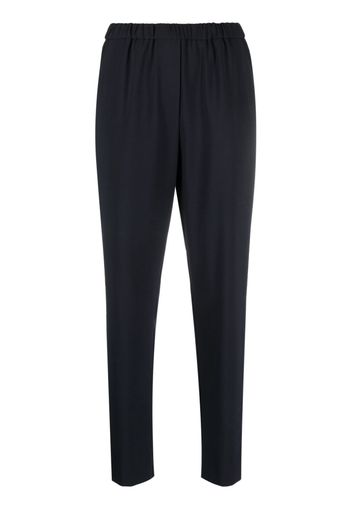 ASPESI elasticated-waist tapered trousers - Blu