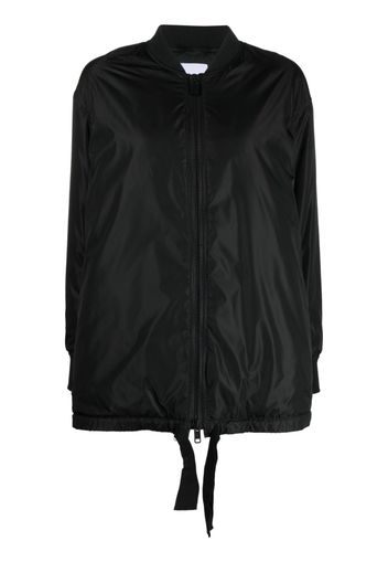 ASPESI long-sleeved zip-up bomber jacket - Nero