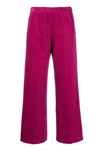 ASPESI corduroy elasticated-waistband pants - Rosa