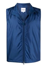 Aspesi Gilet con zip - Blu