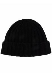 Aspesi ribbed cashmere beanie - Nero