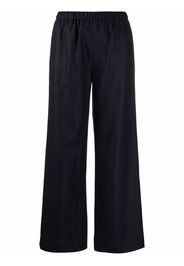 Aspesi high-waisted flared trousers - Blu