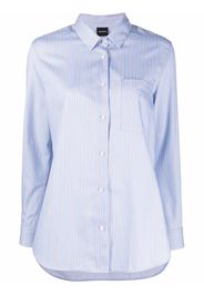 Aspesi striped cotton shirt - Blu