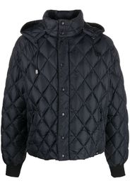 ASPESI quilted hooded jacket - Blu