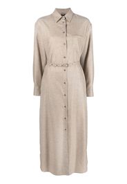 ASPESI button-down dress - Toni neutri