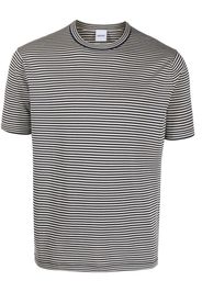 ASPESI stripe-print short-sleeved T-shirt - Blu